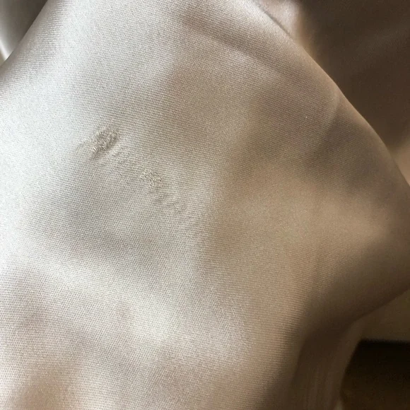 Zara silver Satin Slip Dress | Holiday | Metallic NWT - Picture 11 of 12